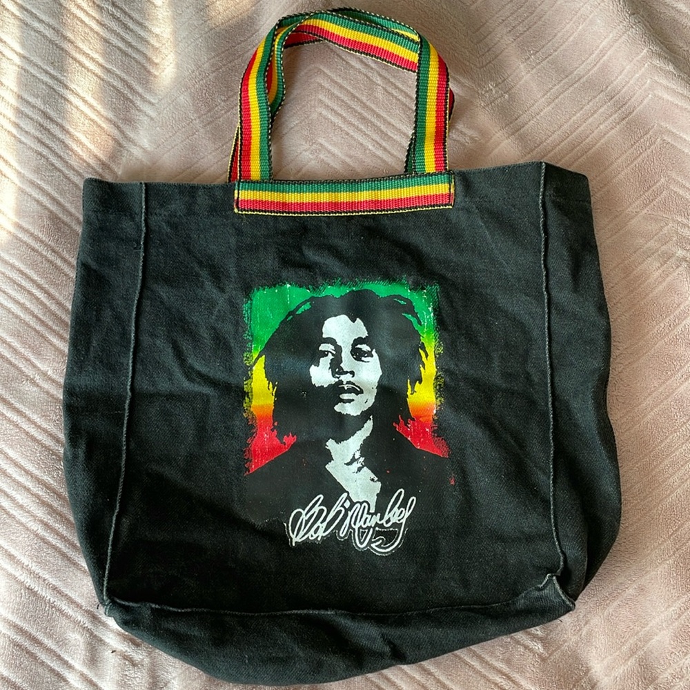 Bob Marley tote bag